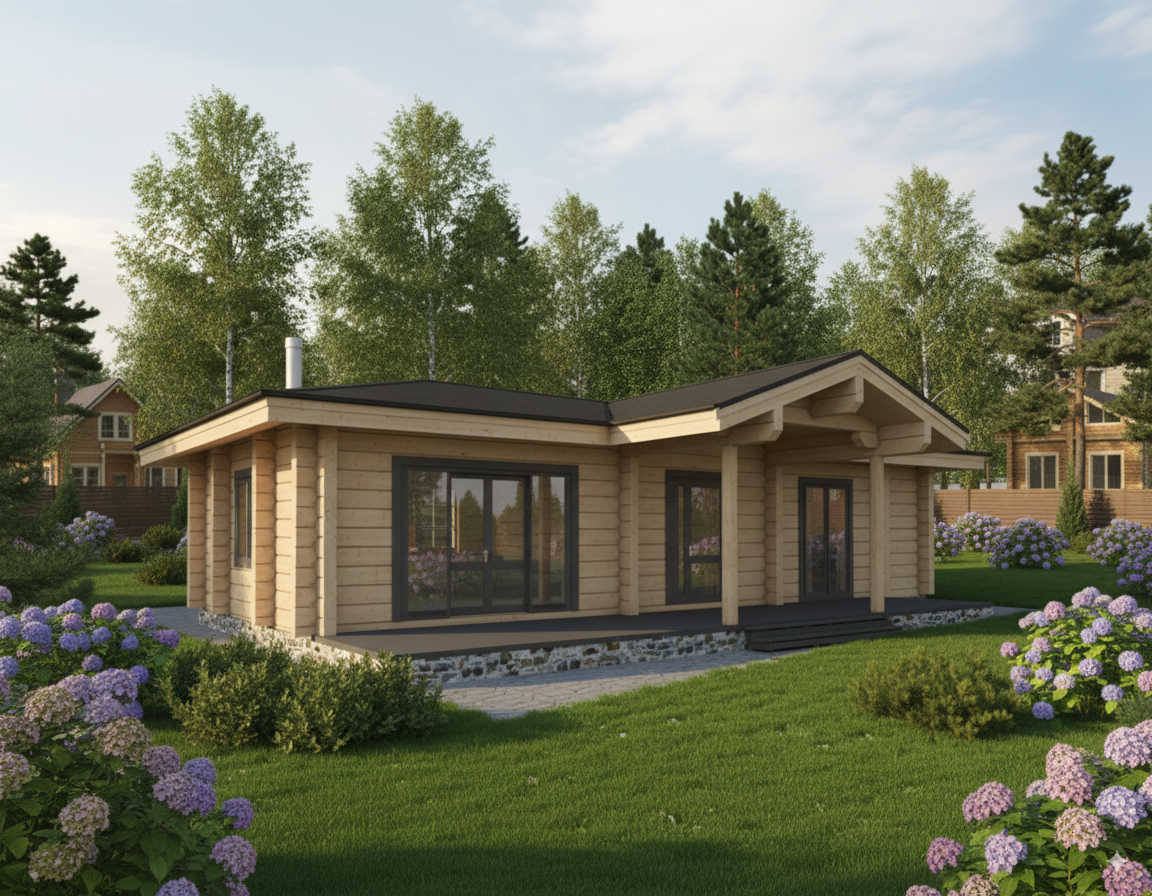 Баня 60 м² в Казани